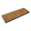 Dřevěná dlažba Linea CombiWood 40 x 118 x 6,5 cm, přírodní dřevo