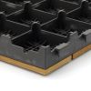 Dřevěná dlažba Linea CombiWood 40 x 118 x 6,5 cm, přírodní dřevo