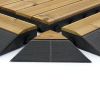 Dřevěná dlažba Linea CombiWood 40 x 118 x 6,5 cm, přírodní dřevo