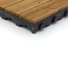 Dřevěná dlažba Linea CombiWood 40 x 40 x 6,5 cm, přírodní dřevo