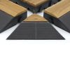Dřevěná dlažba Linea CombiWood 40 x 40 x 6,5 cm, přírodní dřevo