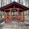 Dřevěná dlažba Linea CombiWood 40 x 40 x 6,5 cm, přírodní dřevo