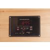 Sauna DeLuxe 3300 Carbon - BT, hnědá