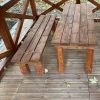 Dřevěný rohový nájezd Linea CombiWood, 4 ks, přírodní dřevo