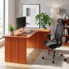 Rohový stůl SimpleOffice 140 x 120 cm, pravý, třešeň