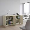 Nízká skříň SimpleOffice 80 x 40 x 80 cm, bříza