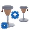Balanční stolička Acorn II 1 + 1 ZDARMA, šedá / hnědá