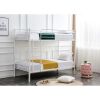Postel Bunky 90 x 200 cm, patrová, bílá