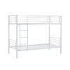 Postel Bunky 90 x 200 cm, patrová, bílá