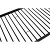 Postel Bunky 90 x 200 cm, patrová, černá