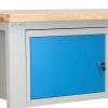 Dílenský stůl Solid OAK-11, 150 cm, 2 závěsné boxy, dub