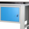 Dílenský stůl Solid MDF-01, 150 cm, závěsný box, černá