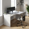 Ergonomický stůl Impress 160 x 90 cm, levý, bílá