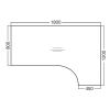 Ergonomický stůl ProOffice B 180 x 120 cm, pravý, divoká hruška