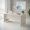 Ergonomický stůl TopOffice 200 x 100 cm, pravý, akát světlý