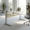 Ergonomický stůl Visio 160 x 100 cm, levý, javor