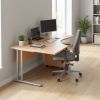 Ergonomický stůl Visio 160 x 100 cm, levý, buk