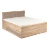 Postel Rustico 160 x 200 cm, dub artisan