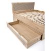 Postel Rustico 160 x 200 cm, dub artisan