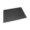 Gumová čisticí rohož Honeycomb 100 x 150 x 2,2 cm, černá