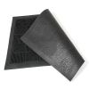 Gumová čisticí rohož Pin Squares 40 x 60 x 0,7 cm, černá