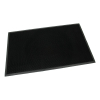 Gumová čisticí rohož Rubber Brush 90 x 150 x 1,2 cm, černá