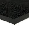 Gumová čisticí rohož Rubber Brush 90 x 180 x 1,2 cm, černá