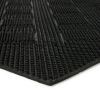 Gumová čisticí rohož Squares 45 x 75 x 0,7 cm, černá