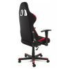 Herní židle DXRacer OH/FD01/NR, látková, černá / červená