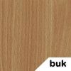 Výškově nastavitelný stůl OfficeTech Strong 240 x 80 cm, bílá podnož, buk