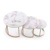 63875 10 konferencni stolek tercera mramor zlata