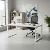 Stůl SimpleOffice 180 x 90 cm, bílá / bílá