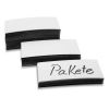 Magnetické etikety Magnetoplan 50 x 100 x 0,6 mm - 100 ks, bílá