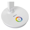 Stolní lampa Platinet 12 W, RGB osvětlení + USB, bílá