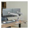 Držák monitoru Brateck LDT62-C024, 2 ramena, černá