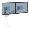 Držák monitoru Fellowes TALLO Modular, 2MS, 2 ramena, bílá