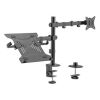 Držák monitoru a laptopu Brateck LDT66-C024ML , černá