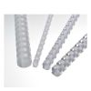 Plastové hřbety Eurosupplies 10 mm - 100 ks, bílá