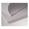 Plastové hřbety Eurosupplies 22 mm - 50 ks, čirá