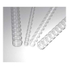 Plastové hřbety Eurosupplies 22 mm - 50 ks, čirá