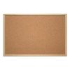 Korková tabule Eurosupplies 40 x 30 cm, hnědá