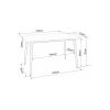 67280 1 jidelni stul rion 130 x 70 cm cerna