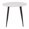 67607 2 jidelni stul rion prumer 90 cm mramor cerna