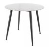67607 jidelni stul rion prumer 90 cm mramor cerna