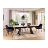 Jídelní židle Alcano Velvet, šedá