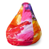 Sedací vak Pear barvy - dětský, barevná