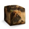 Taburet Cube lev 3, béžová