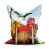 Sedací vak Classic dinosauři 4 - dětský, barevná