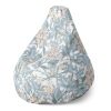 Sedací vak Pear vlaštovičník - dětský, šedá