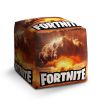 Taburet Cube Fortnite exploze, oranžová